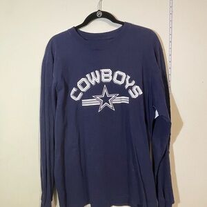 Dallas Cowboys Men’s Large long sleeve‎ shirt Cowboys Authentic Apparel cotton